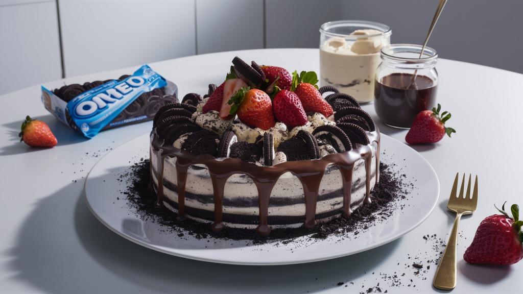 oreo ice cream cake