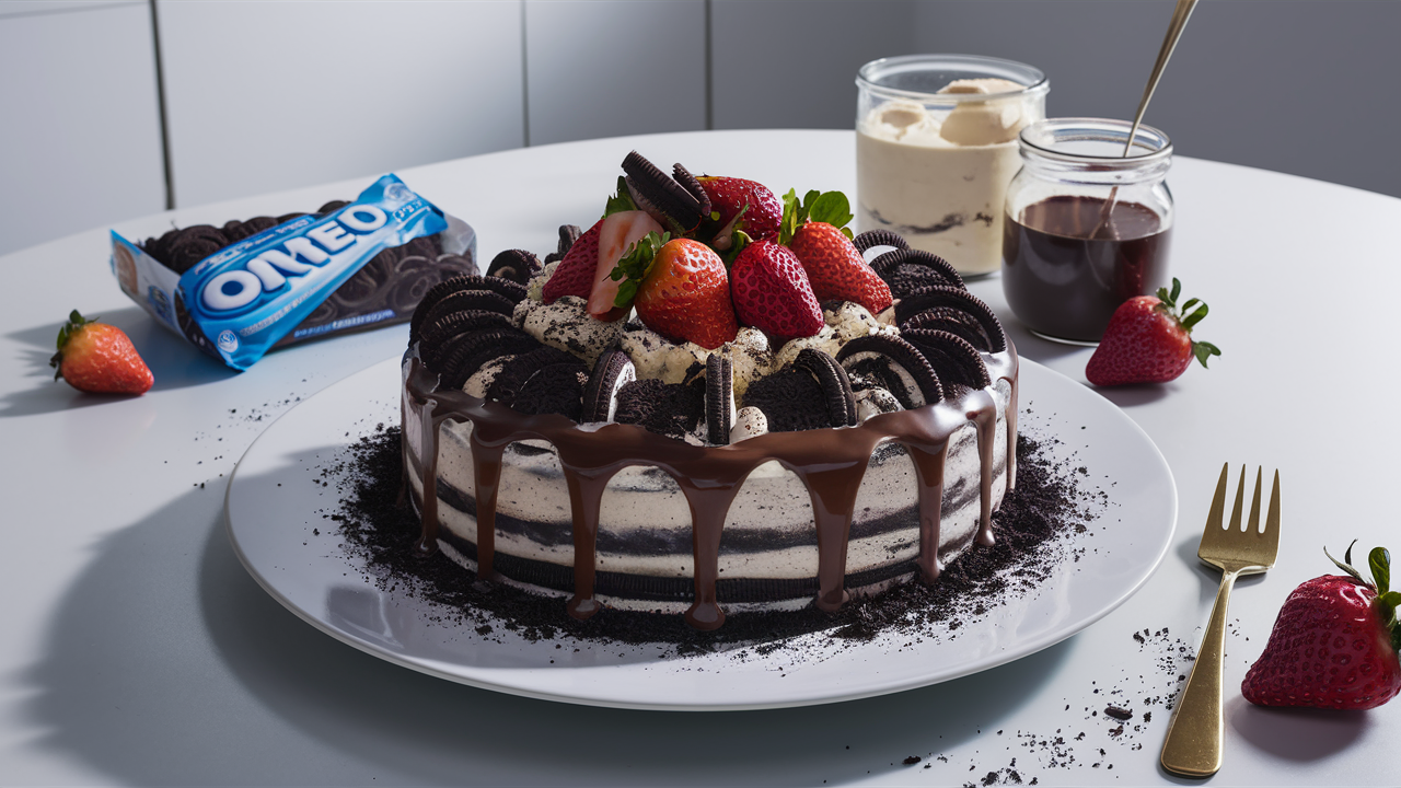 oreo ice cream cake