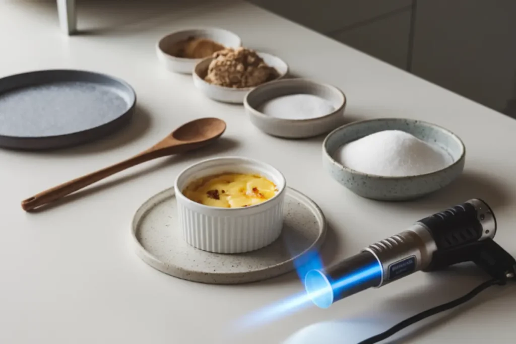 How to caramelize brulee