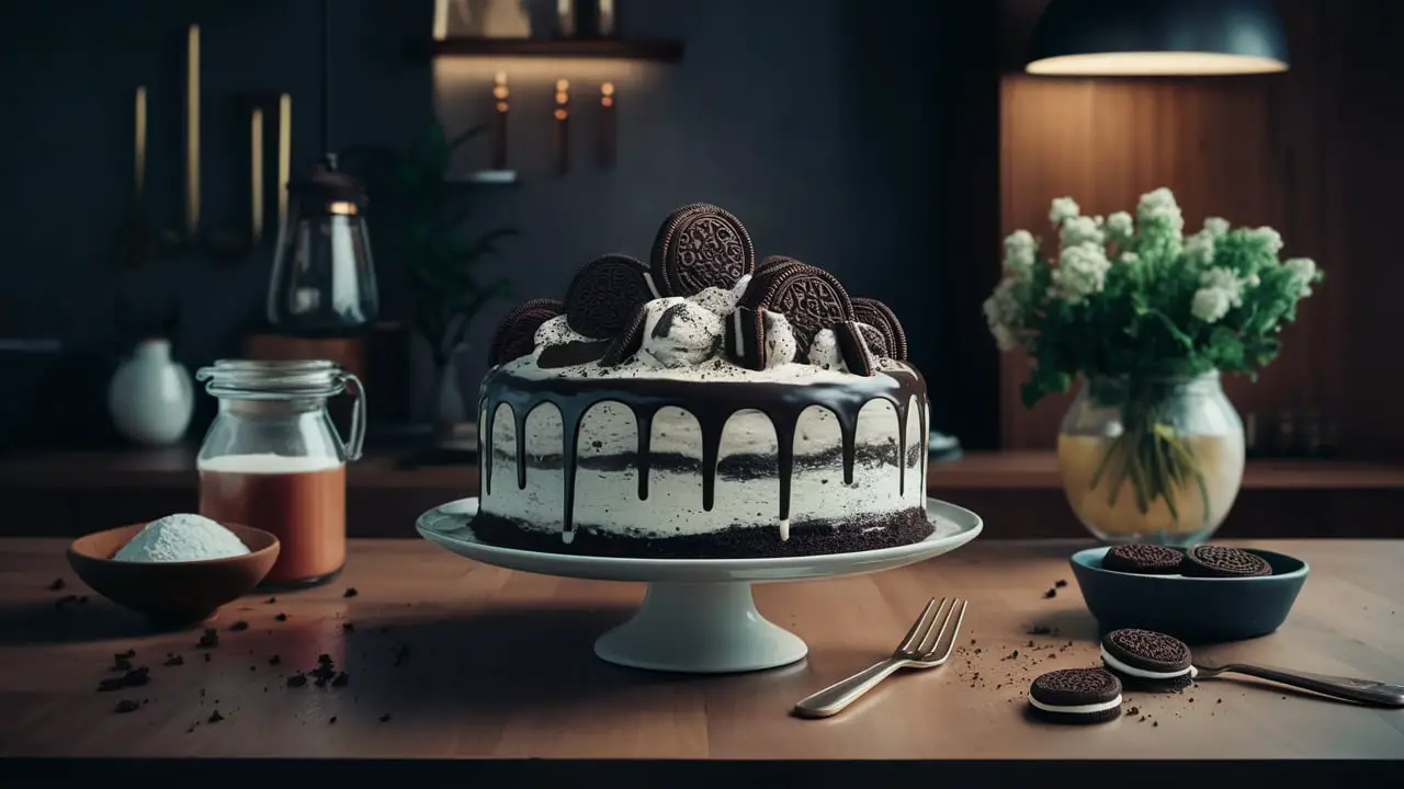 oreo ice cream cake