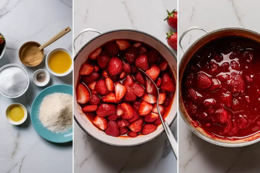 Strawberry Cake Filling