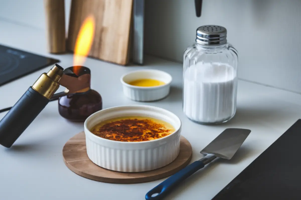 How to caramelize brulee