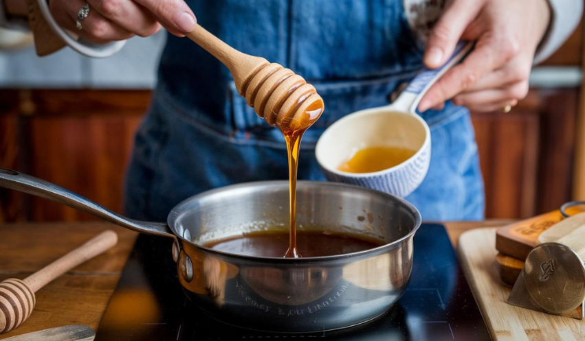 What is Honey Bourbon Sauce Made Of?