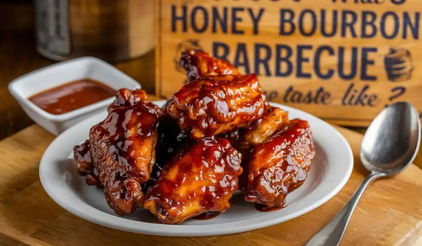 What does honey bourbon barbecue taste like?