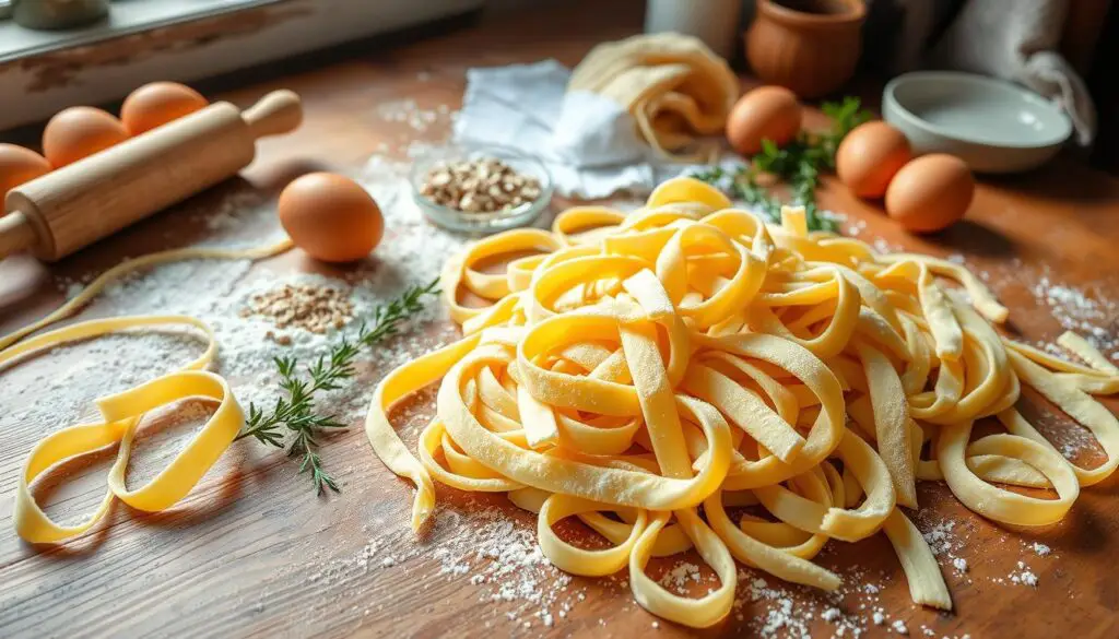 Homemade Pappardelle Pasta