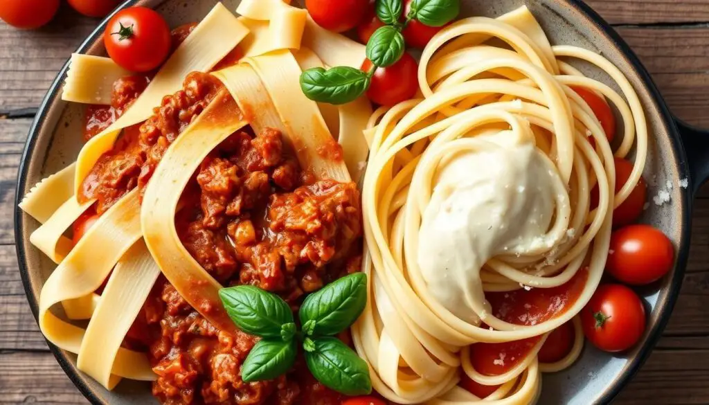 Pappardelle vs Fettuccine
