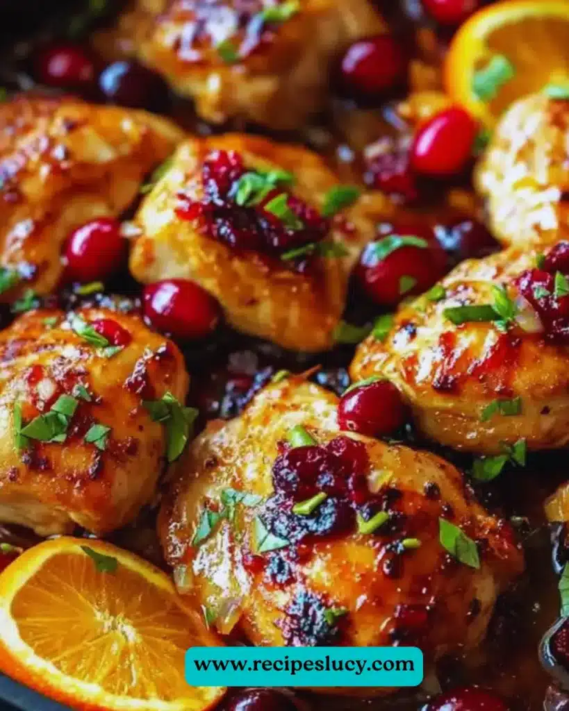 Cranberry Orange Chicken