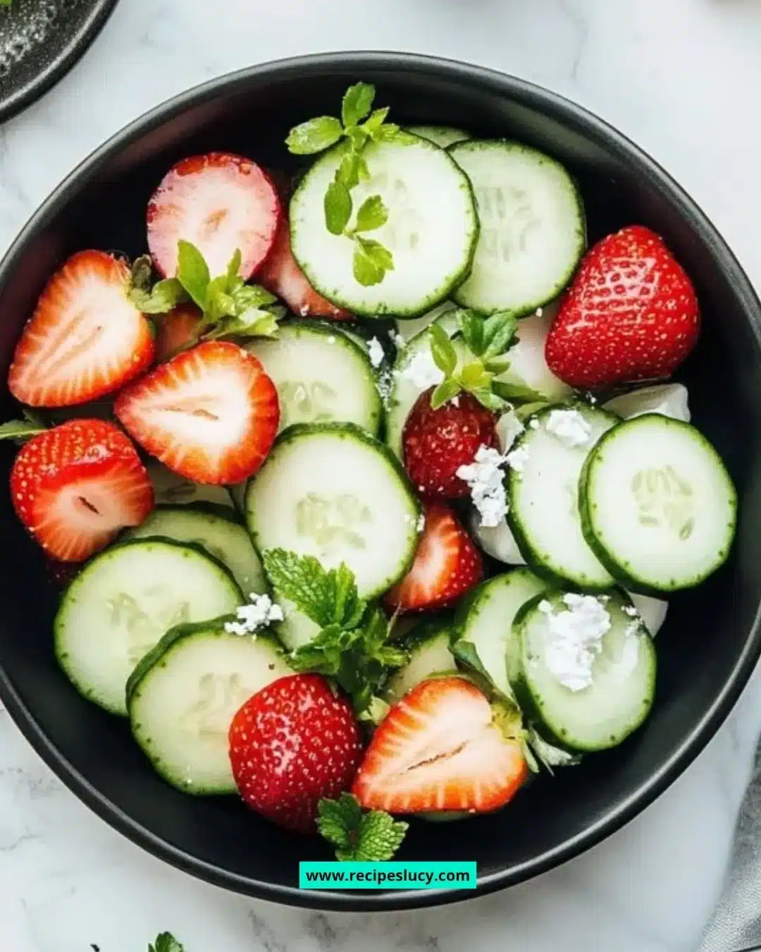 Cucumber Strawberry Salad