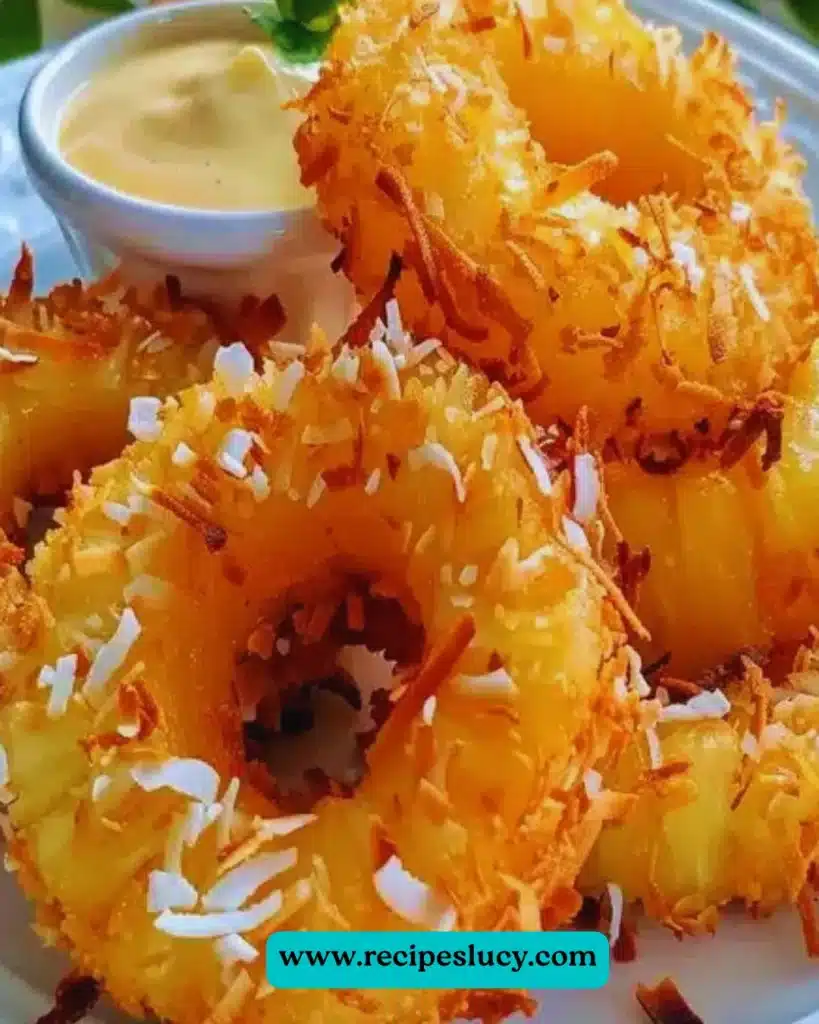 Fried Pineapple Rings