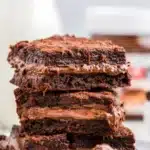 Nutella Stuffed Brownies