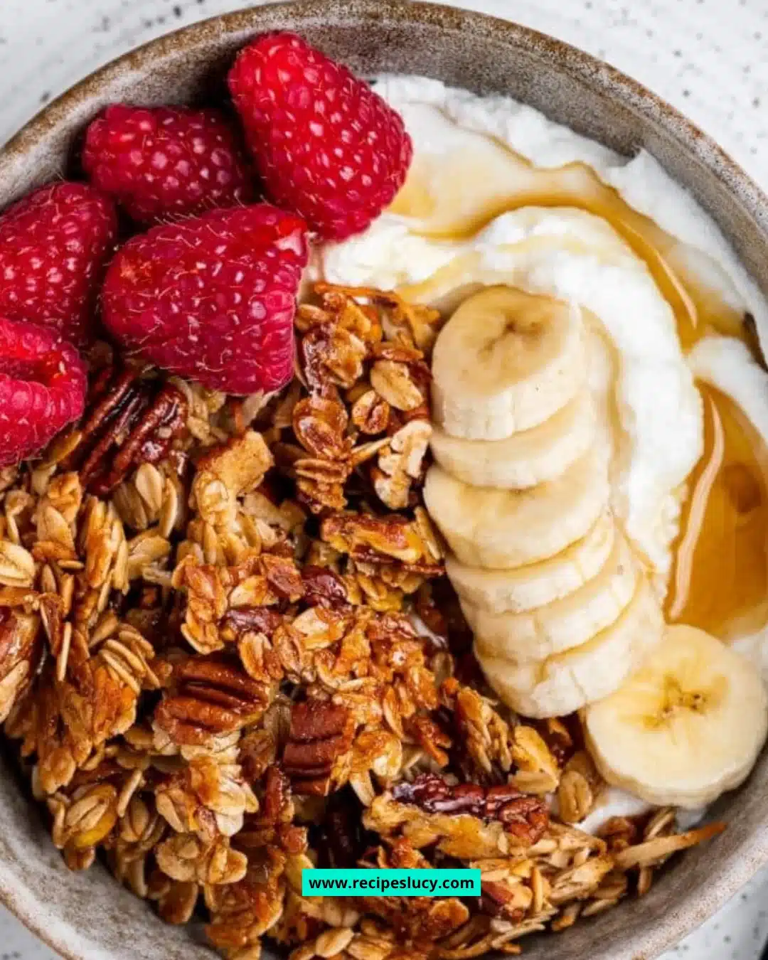 Salted Maple Pecan Granola