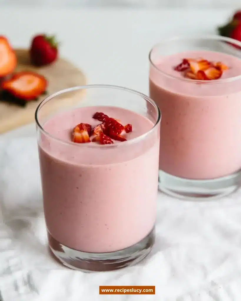 strawberry banana smoothie
