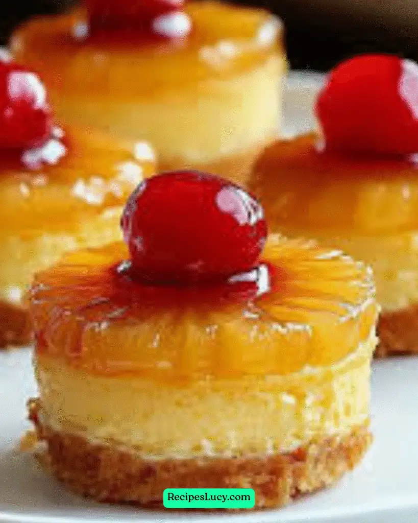 Mini Pineapple Upside-Down Cakes