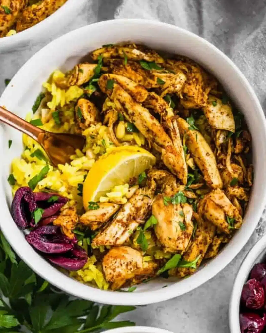 Delicious chicken shawarma wrap with marinated chicken and fresh vegetables