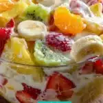 creamy fruit salad