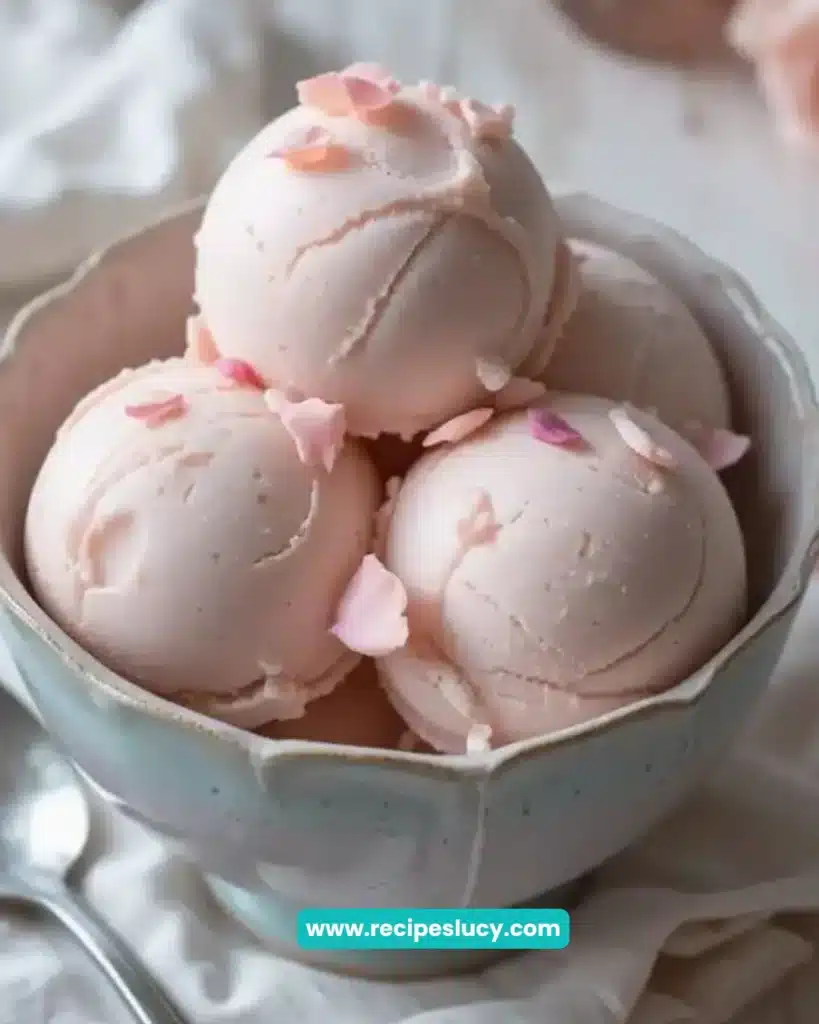 Rose Ice Cream