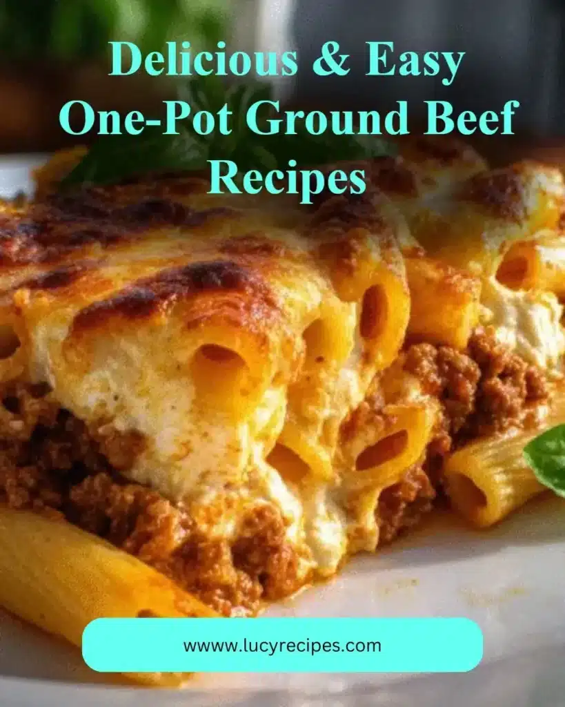 A colorful one-pot ground beef recipe with vegetables and spices in a skillet.