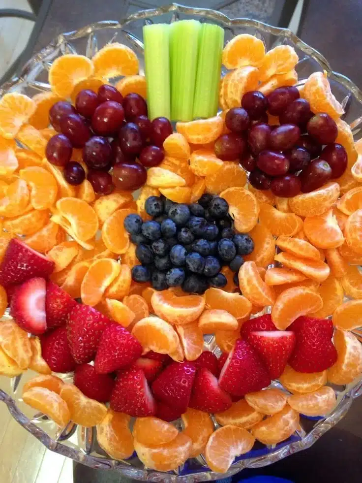Easy pumpkin fruit salad with fresh fruits and pumpkin chunks in a bowl