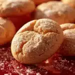 Delicious plate of amazing eggnog cookies decorated for the holidays.