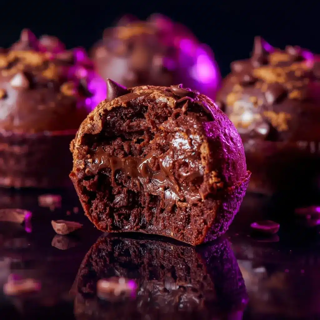 Delicious banana truffles made with chocolate and ripe bananas
