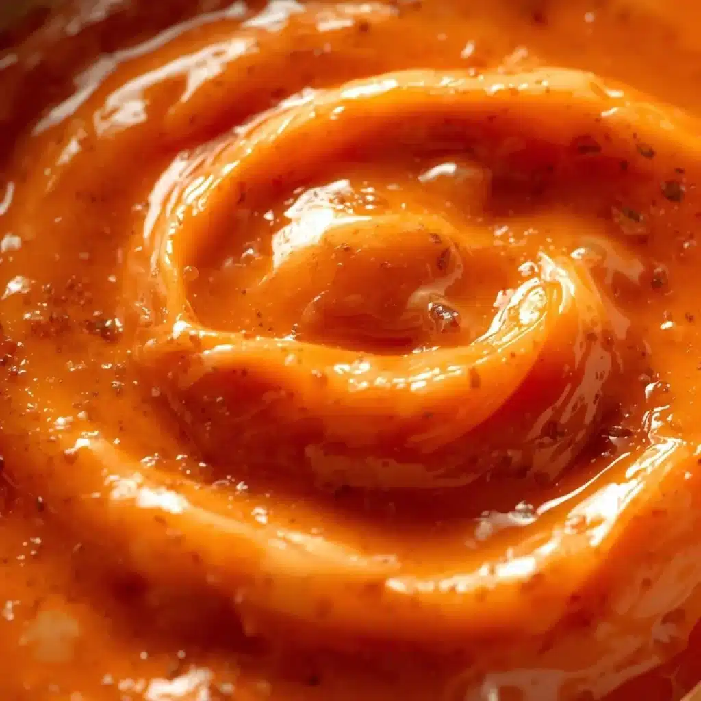 Creamy Cajun Alfredo sauce served over pasta with spices and fresh herbs.