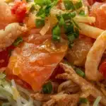 Colorful Yee Sang Prosperity Toss Salad for celebration of new beginnings