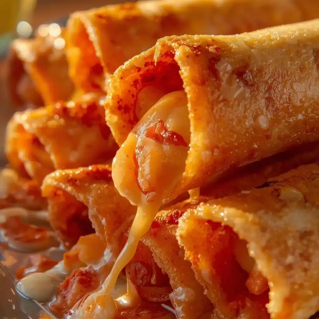 Crispy crab and shrimp taquitos served with creamy queso dip.