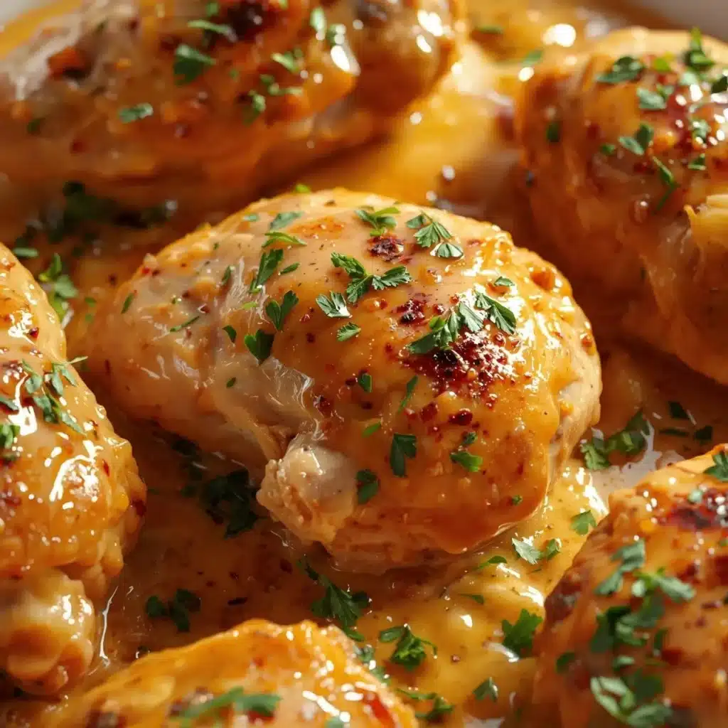 Delicious easy cream cheese chicken dish served on a plate