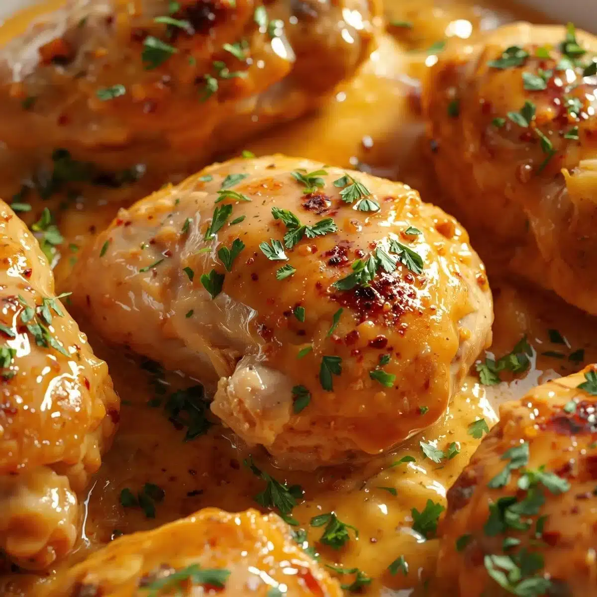 Delicious easy cream cheese chicken dish served on a plate