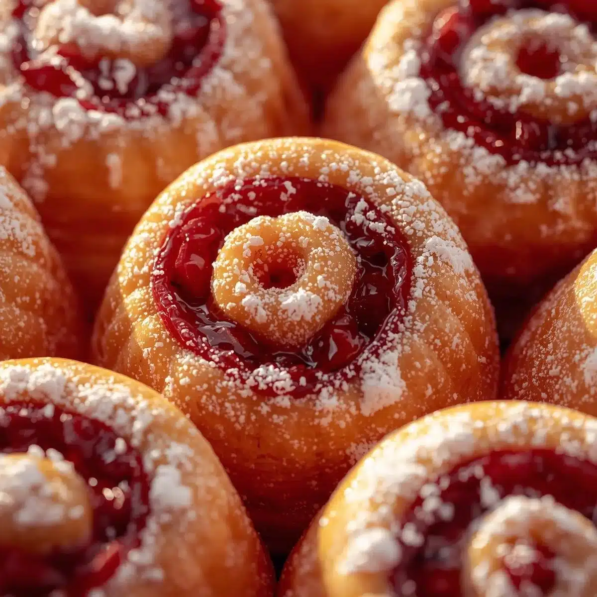 Festive Christmas Cranberry Roll Ups on a holiday platter