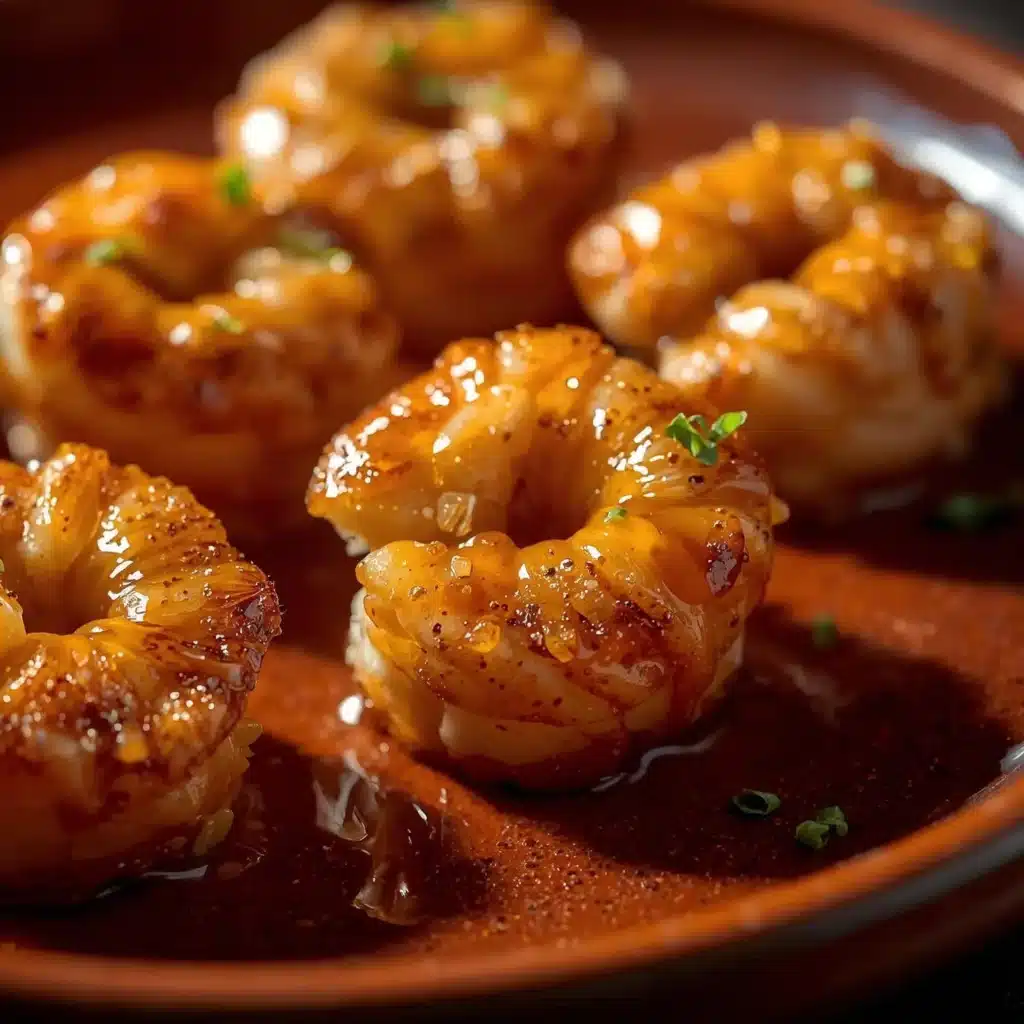 Delicious Garlic Butter Shrimp Bites served on a platter