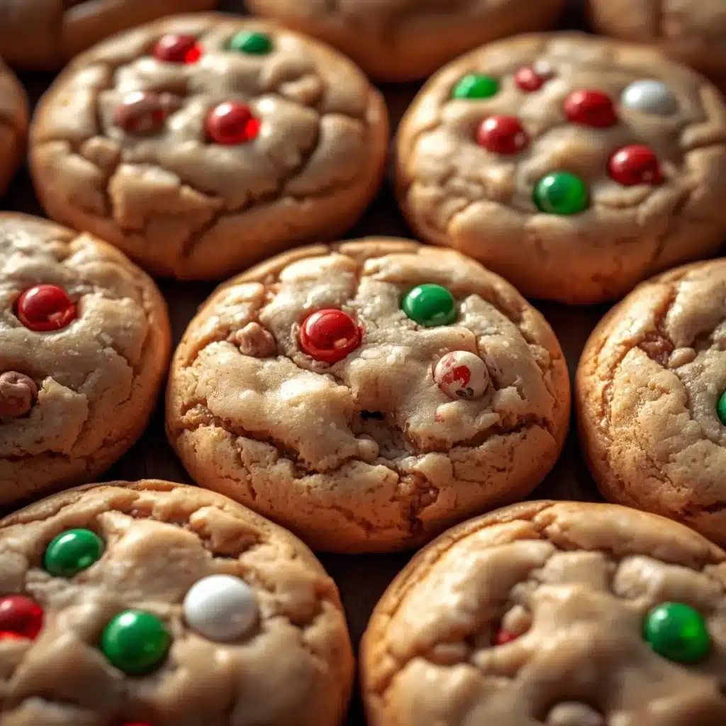 Kitchen Sink Christmas Cookies filled with assorted festive ingredients