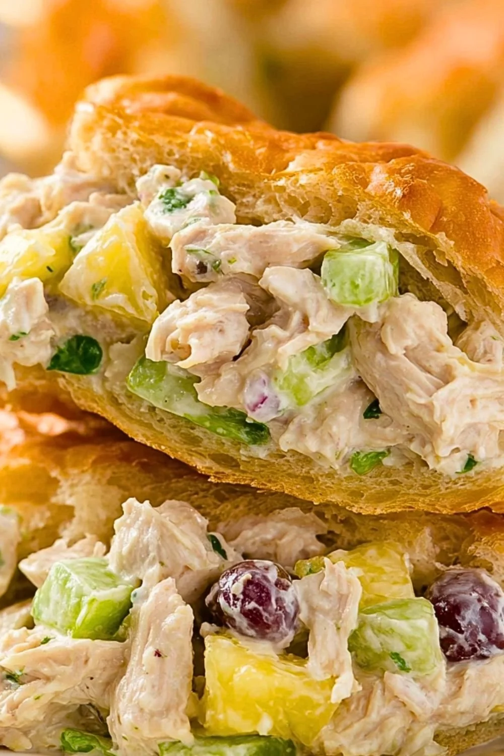 Delicious Pineapple Chicken Salad served in a bowl with vibrant ingredients