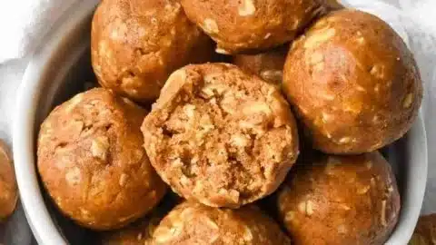 Delicious homemade pumpkin protein balls packed with nutrients