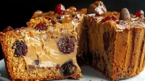 Chilean Dulce de Leche Easter Bread with fruitcake ingredients