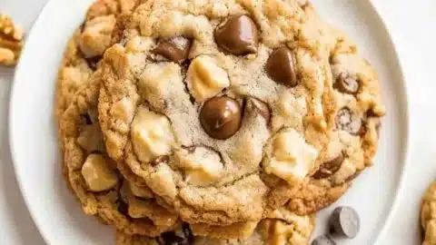 Ultimate walnut chocolate chip cookies that melt hearts, freshly baked and delicious.