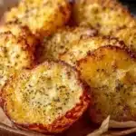 Bowl of crispy cottage cheese chips, a healthy snack option