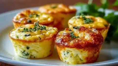 Easy cottage cheese egg bites for a healthy breakfast