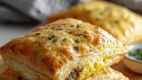 High protein savory breakfast pop-tarts with delicious fillings