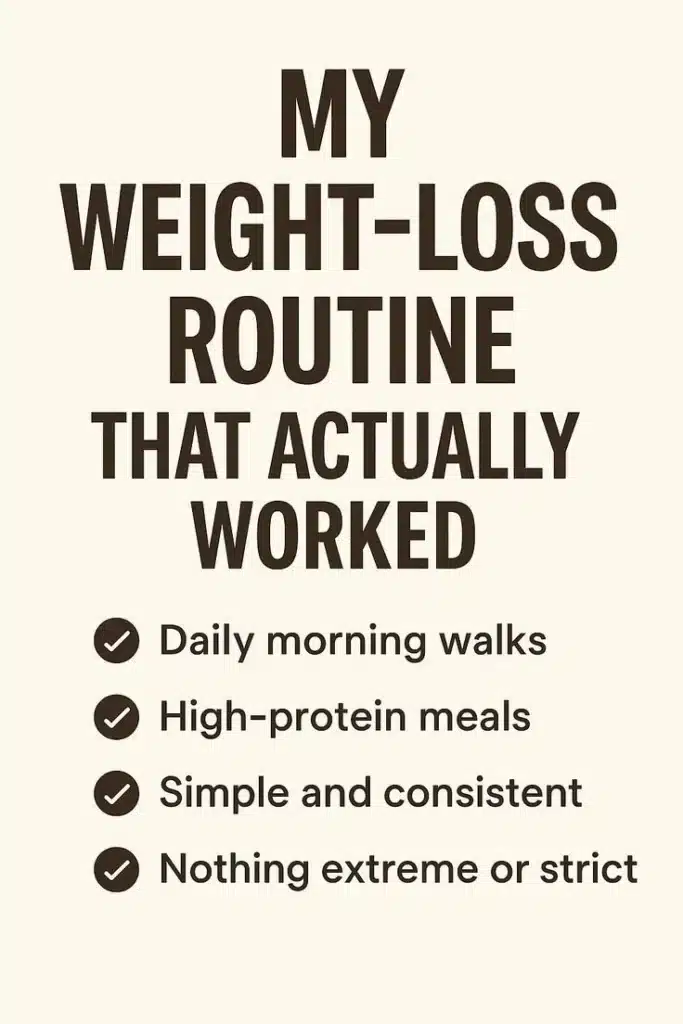 Image of a daily routine planner highlighting effective strategies