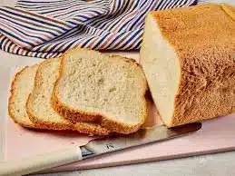 A variety of homemade bread made using a bread machine