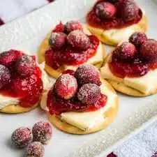 Delicious Brie Bites served hot with crispy coating