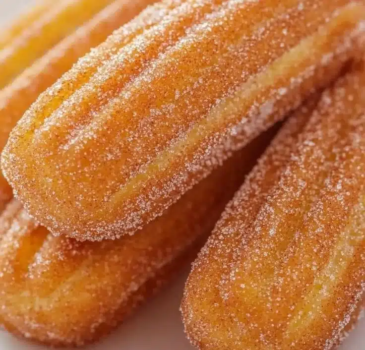 Healthy baked churro bites ready to enjoy, delicious and guilt-free dessert option