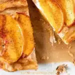 Mini Peach and Cream Cheese Tarts with fresh peaches on a flaky crust