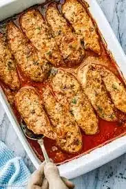 Delicious Bang Bang Chicken Bake with flavorful ingredients