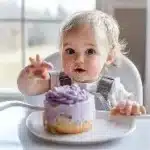 Healthy smash cake for a child's first birthday