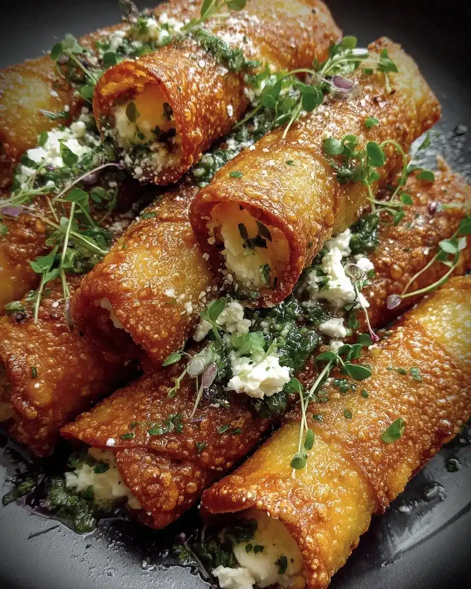 Delicious Potato Cannoli filled with fresh salsa, a unique culinary twist.