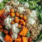 Healthy Anti-Inflammatory Glow Bowl filled with vibrant ingredients.