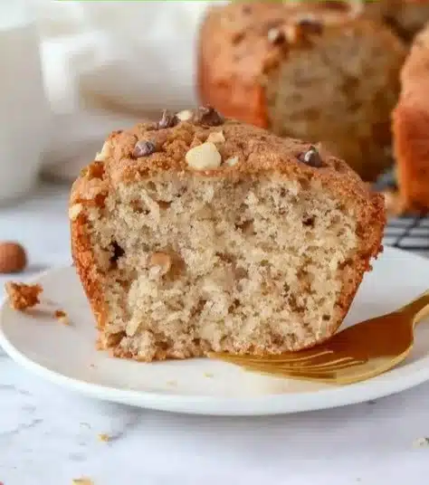 Delicious Greek Yogurt Cake topped with fresh fruit and whipped cream
