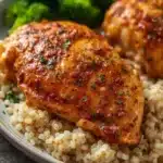 High protein chicken meal prepared with fresh ingredients for a healthy diet.